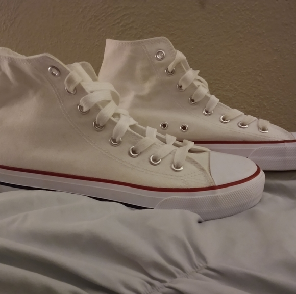 NWOT Hi Top Fashion Sneakers - Picture 1 of 5
